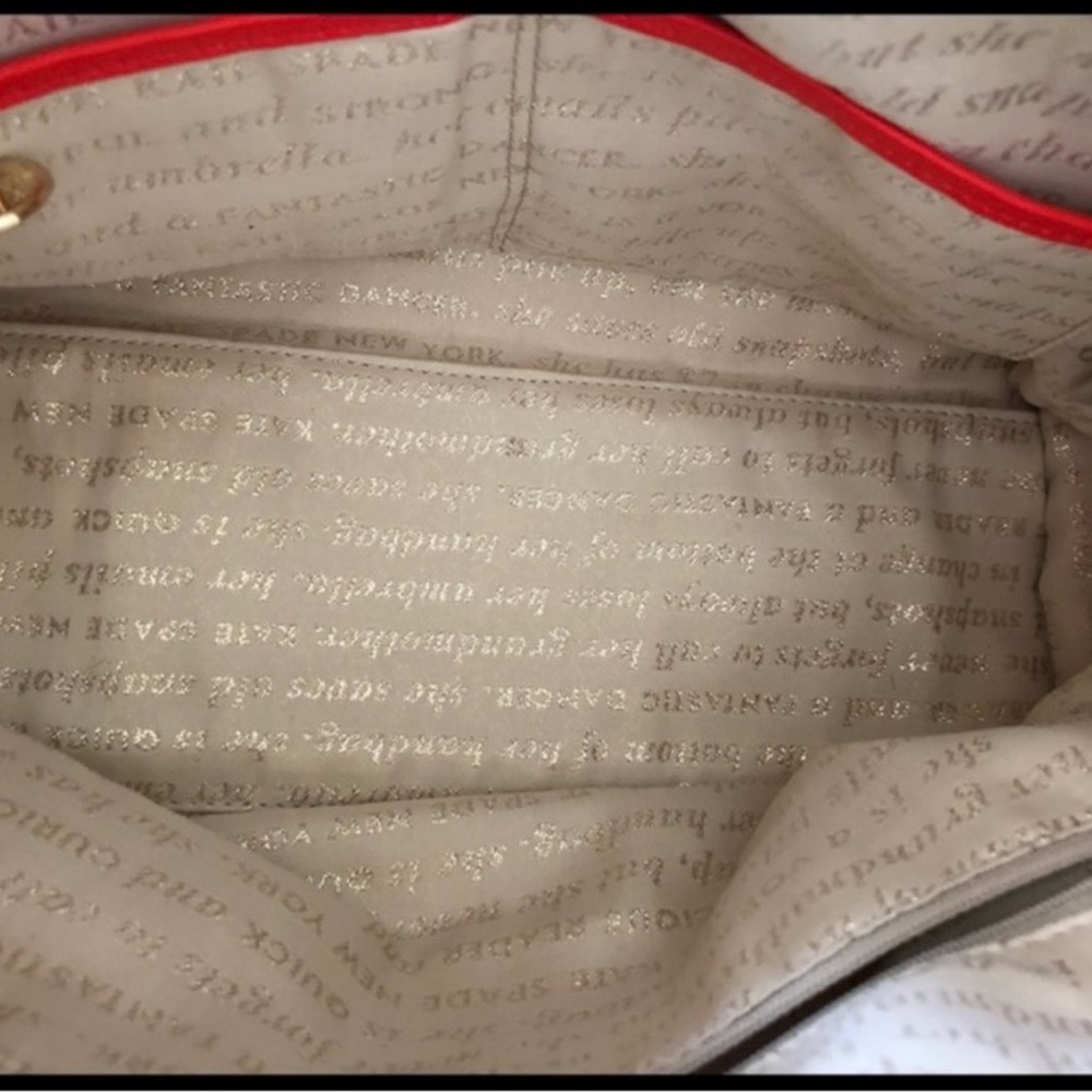 Kate Spade Quilted Leather “Maxie” Handbag in Flame Red. NWT, Original Dustbag - Picture 2 of 13